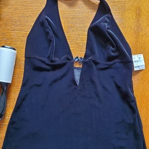 Fredericks of Hollywood NWT Slip Dress gown garters lingerie